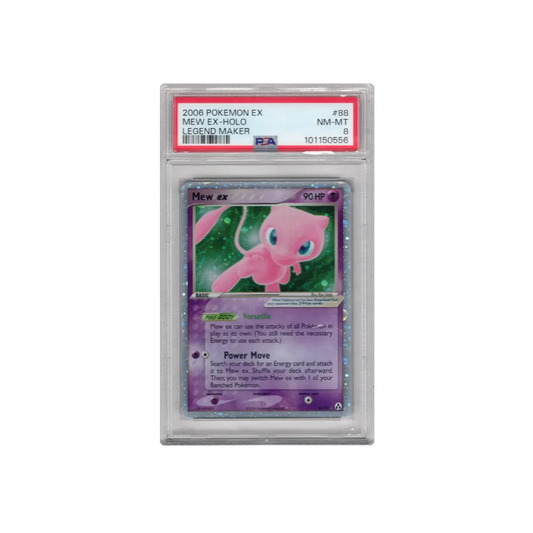 2006 Mew ex Holo Legend Maker PSA 8