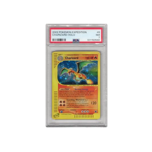 2002 Charizard Expedition Holo PSA 7
