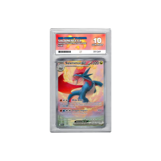2025 Salamence EX SIR 187/159 ACE GEM MINT 10