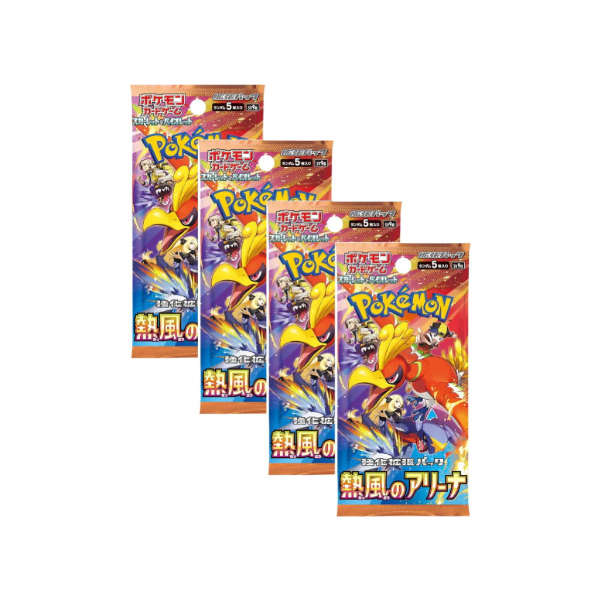 Scarlet & Violet - Heat Wave Arena - Booster Box (x30 Pack) (Japanese Edition)