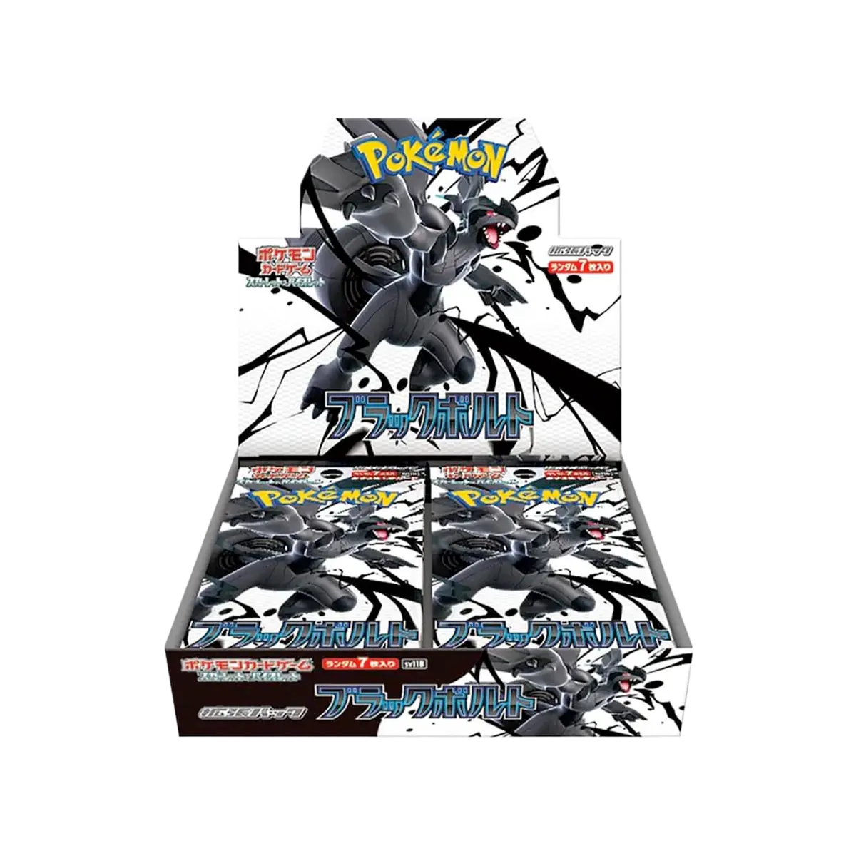 PRE-ORDER: Scarlet & Violet - Black Bolt - Japanese Booster Box (20 Packs)