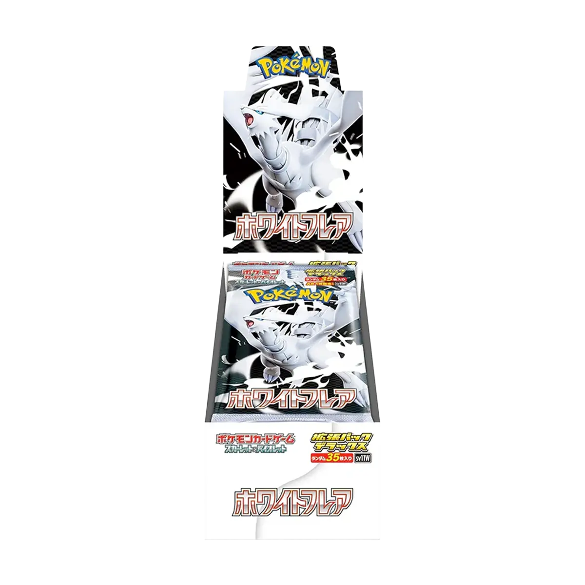 PRE-ORDER: Scarlet & Violet - White Flare - Japanese Deluxe Booster Box (4 Packs)