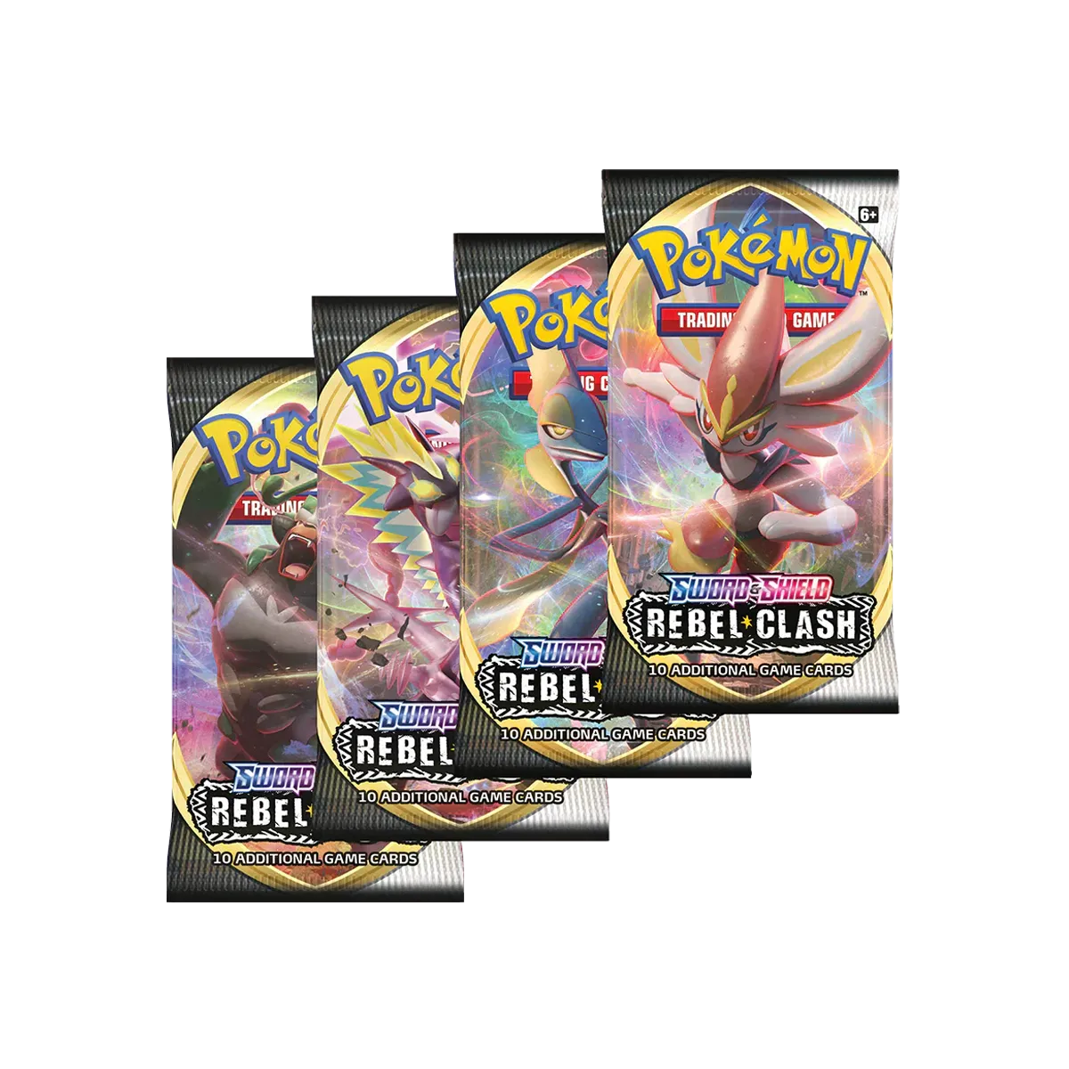 Pokemon TCG: Rebel Clash Booster Pack (Random ArtWork)